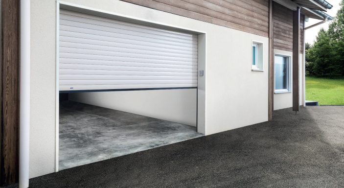 Porte de garage enroulable